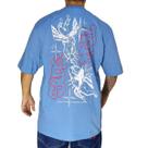 Camiseta Trip Side Overzise Angels Azul Nebuloso S-351 Cor:AzulTamanho:GG