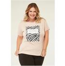 Camiseta Tshirt Blusinha Feminina Magnifique Zebra Moda Blogueira