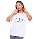 Camiseta Tshirt Bordada Evangelica Cristã Fe Amor Esperança