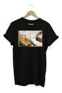 Camiseta Tshirt Camisa Arte Quadro Gato Gatinho Tumblr Meme