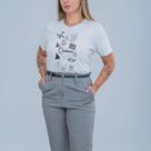 Camiseta Tshirt Feminina Estampa Elementos Químicos 488 Moda Gringa Professor Profissão Presente