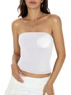 Camiseta tubular feminina EasyGala acolchoada com forro duplo, moda 2026