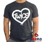 Camiseta Twice 100% Algodão 5th World Tour Ready To Be K-pop Once Geeko