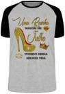 Camiseta Uma rainha nasceu Blusa Plus Size extra grande adulto ou infantil