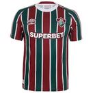 Camiseta Umbro Fluminense I 2025 Torcedor S/N - Masculina