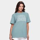 Camiseta Under Armour MC Rival OS Camp Feminina Camiseta Under Armour MC Rival OS Camp Feminina