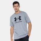Camiseta Under Armour Sportstyle Masculina - Cinza
