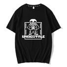 Camiseta Undertales Sans, roupa de rua, blusa moderna de manga curta