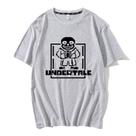 Camiseta Undertales Sans, roupa de rua, blusa moderna de manga curta