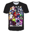Camiseta Undertales Sans, roupa de rua, blusa moderna de manga curta