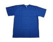 Camiseta Uniforme Manga Curta Gola Redonda Azul Royal - Tamanho EG (XG)