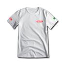 Camiseta Uniforme Senai Escolar Branca Estampa Digital