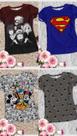Camiseta unisex estampas diversas