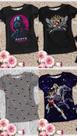 Camiseta unisex estampas diversas