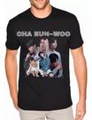 Camiseta Unissex 100% Algodão Cha Eun Woo Dorama Coreano Camiseta Unissex 100% Algodão Cha Eun Woo Dorama Coreano