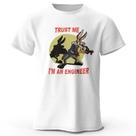 Camiseta Unissex 100% Algodão Y2k Clássica E Divertida Com Estampa De Engenheiro, Roupas Esportivas,