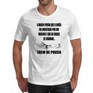 Camiseta Unissex 14 Bis Trem de pouso