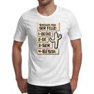 Camiseta Unissex 4 passos para ser feliz