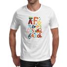 Camiseta Unissex A fé não costuma faiá elementos nordestinos