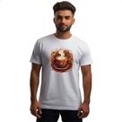 Camiseta Unissex Alegria com cafe
