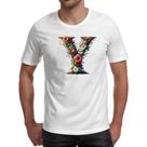 Camiseta Unissex Alfabeto Floral Letra Y