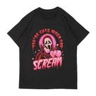Camiseta Unissex Algodão Panico Filme Terror Scream Horror