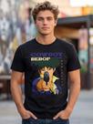 Camiseta Unissex - Anime Cowboy Bebop - Spike - Premium Tamanho:02Cor:Preto