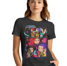 Camiseta Unissex Anime Guerreiras do KPop
