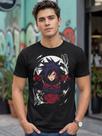 Camiseta Unissex - Anime NRT - Madara - Premium Tamanho:12Cor:Preto
