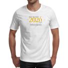 Camiseta Unissex Ano novo 2026 Gratidao