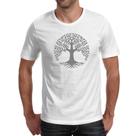 Camiseta Unissex Arvore da vida cinza