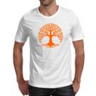 Camiseta Unissex Arvore da vida laranja