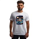Camiseta Unissex Astronauta e o bote