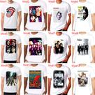 Camiseta Unissex Bandas Rock Music T-Shirt Gola Redonda Lançamento