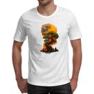 Camiseta Unissex Bonzai sunset fire art