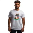 Camiseta Unissex Burro na boia