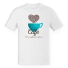 Camiseta Unissex Café num custuma faia