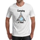 Camiseta Unissex Camping é vida