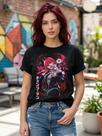 Camiseta Unissex - Chainsaw Man - Power - Premium Tamanho:PCor:Preto