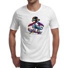 Camiseta Unissex Chinpanze hip hop neon