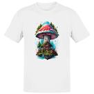 Camiseta Unissex Cogumelo casa dos duendes