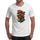 Camiseta Unissex Cogumelos Off-White