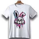 Camiseta Unissex Confortavel Coelho Brisa Moda Urbana