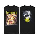 Camiseta Unissex De Algodão Com Gola Redonda E Manga Curta PESTILENCE CONSUMING IMPULSE Versão China