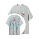 Camiseta Unissex De Verão Em Algodão Respirável Demon Slayer Inosuke Anime, Moda Masculina E