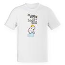 Camiseta Unissex Dia das mães Flork não usa coroa