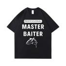 Camiseta Unissex Engraçada Com Meme, Masculina E Feminina, Casual, Fashion, Ensina Um Peixe a Comer,