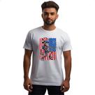 Camiseta Unissex Esqueleto Estados Unidos Vintage