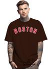 Camiseta unissex estampada Boston 02 Owversize 100% Algodão Malha 30.1 Camiseta masculina e Feminina Camiseta unissex estampada Boston 02 Owversize 100% Algodão Malha 30.1 Camiseta masculina e Feminina
