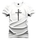 Camiseta Unissex Evangélica Camisa Algodão Palavra Fé Camiseta Unissex Evangélica Camisa Algodão Palavra Fé